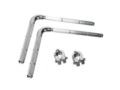 Tige en L DW avec verrouillage à mémoire 1/2" à 3/8" Lot de 2