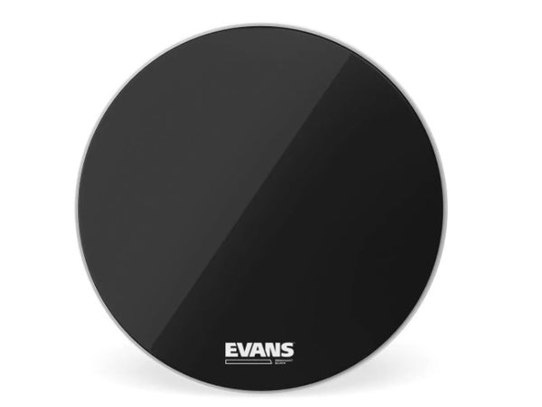 Peau de grosse caisse Evans 18" Reso Black