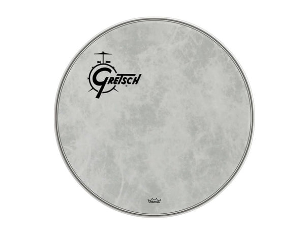 Tête de grosse caisse résonante avec logo décalé Gretsch 22" Fiberskyn