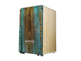 Nativo Studio Cajon Syrah Oak Body with Adjustable Snares