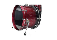 Tama 16x12 Starclassic Walnut/Birch Lacquer Finish Bass Drum w/ Tom Holder Base