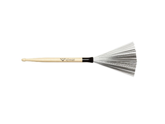 Paire de brosses métalliques pour baguettes de batterie Vater Wire Tap