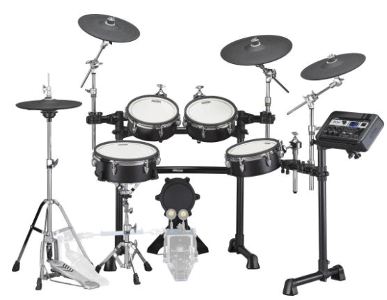 Yamaha DTX8K-X Silicone Black Forest Electronic Drum Set