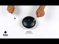 Tambour à langue Sela Percussion Melody 6" D Major Bleu marine