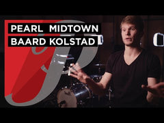 Ensemble de 4 pièces Pearl Midtown rouge mat avec quincaillerie