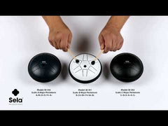 Tambour à langue Sela Percussion Melody 5,5" C5 Noir