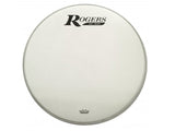 Rogers 22" White Coated Large Logo Resonant Bass Drum Head
