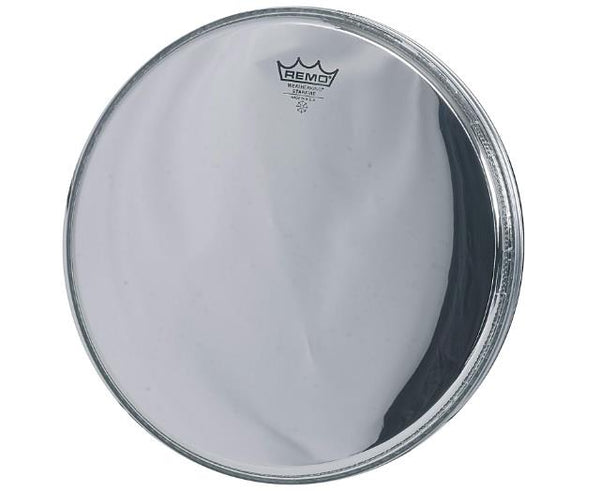 Peau de batterie chromée Remo Ambassador Starfire 18"