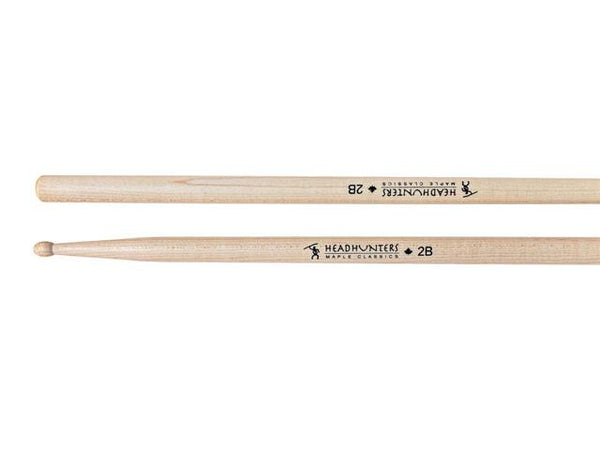 Baguettes de batterie HeadHunters Maple Classic 2B