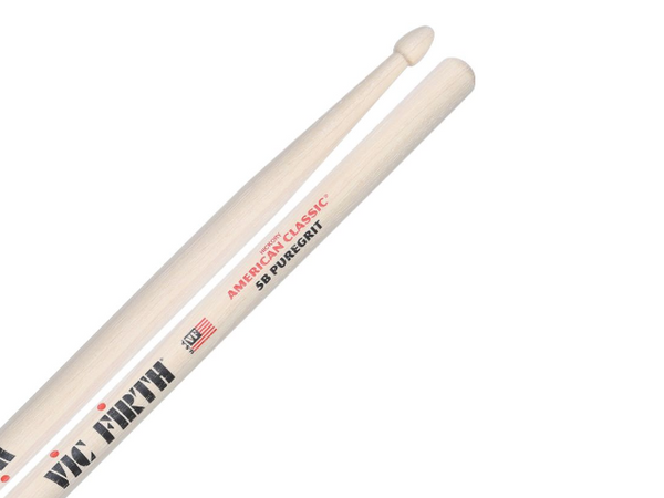 Baguettes de batterie Vic Firth American Classic 5B PureGrit