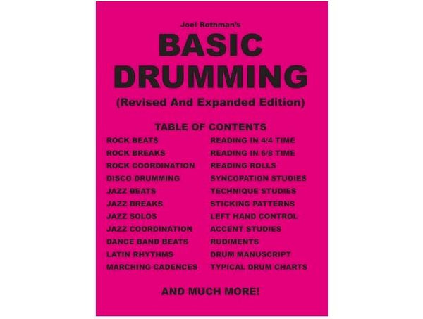 Cours de batterie de base par Joel Rothman