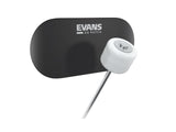 Patch Evans Black pour double grosse caisse
