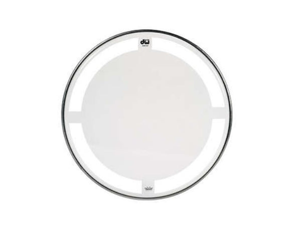 DW 14" Coated Clear Drum Head