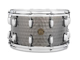 Gretsch  8x14 Hammered Black Steel Snare Drum