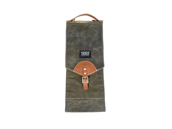 Tackle Instrument Supply Waxed Canvas Stick Bag Forest Green