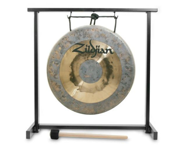 Ensemble de gong traditionnel Zildjian 12" et support de table
