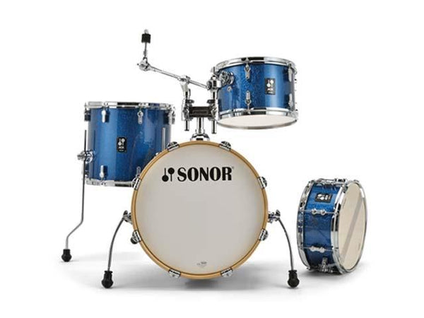 Sonor AQX Jazz 4-piece Shell Pack Blue Ocean Sparkle