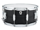 Ludwig 8x14 Stealth Brass Matte Black Snare Drum